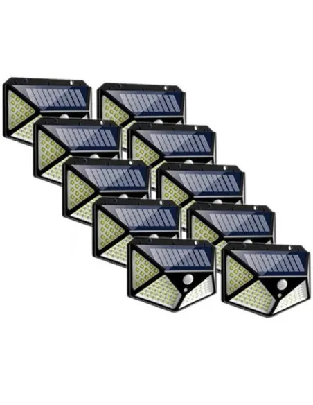 Set 20 Lămpi Solare Jortan 100 LED, Senzor Mișcare, IP65