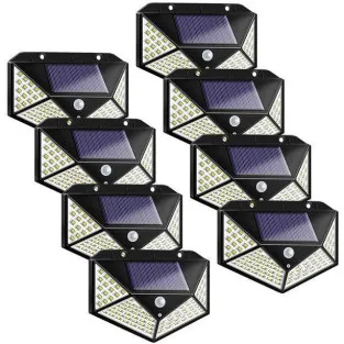 Set 20 Lămpi Solare Jortan 100 LED, Senzor Mișcare, IP65 2