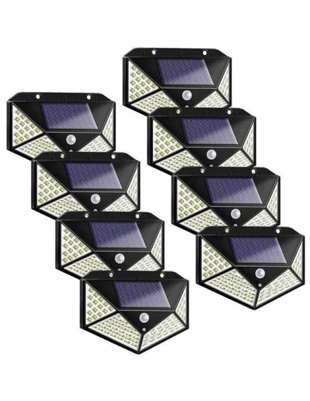 Set 20 Lămpi Solare Jortan 100 LED, Senzor Mișcare, IP65