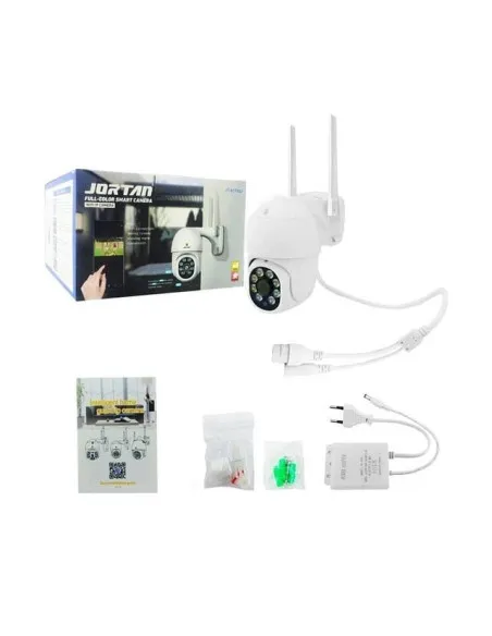 Set 2 x camera de supraveghere IP 360 wifi, Jortan 8270+ card 16 GB