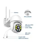 Set 2 x camera de supraveghere IP 360 wifi, Jortan 8270+ card 16 GB