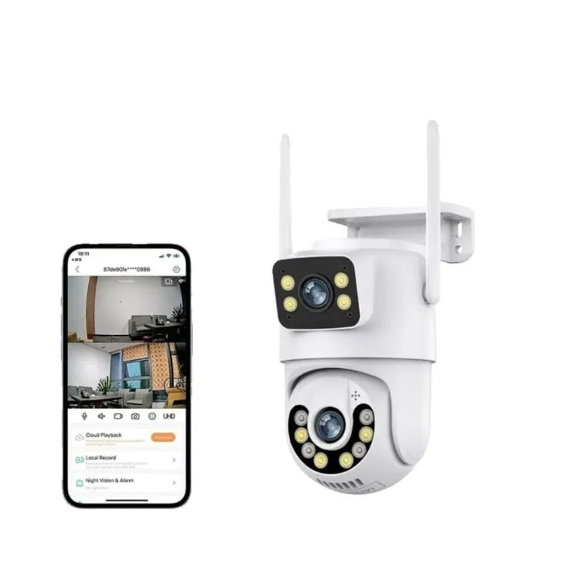 Camera video dubla 360 WiFi , Jortan 6MP, JTZ-9697 + CARD 32 GB