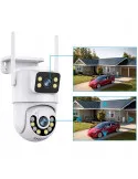 Camera video dubla 360 WiFi , Jortan 6MP, JTZ-9697 + CARD 32 GB