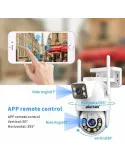 Camera video dubla 360 WiFi , Jortan 6MP, JTZ-9697 + CARD 32 GB