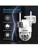 Camera video dubla 360 WiFi , Jortan 6MP, JTZ-9697 + CARD 32 GB
