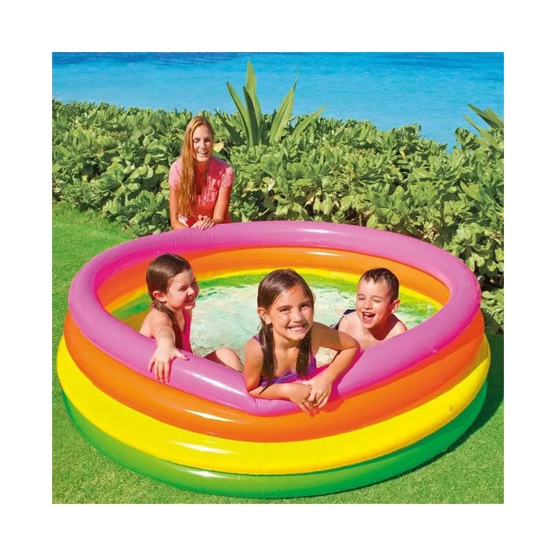 Piscina gonflabila Sunset Glow 168 x 46 cm - cu 4