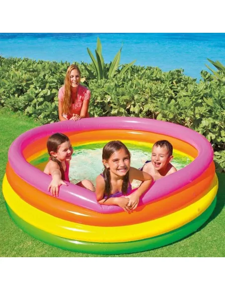 Piscina gonflabila Sunset Glow 168 x 46 cm - cu 4