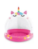Piscina copii acoperita model Unicorn 102x102cm