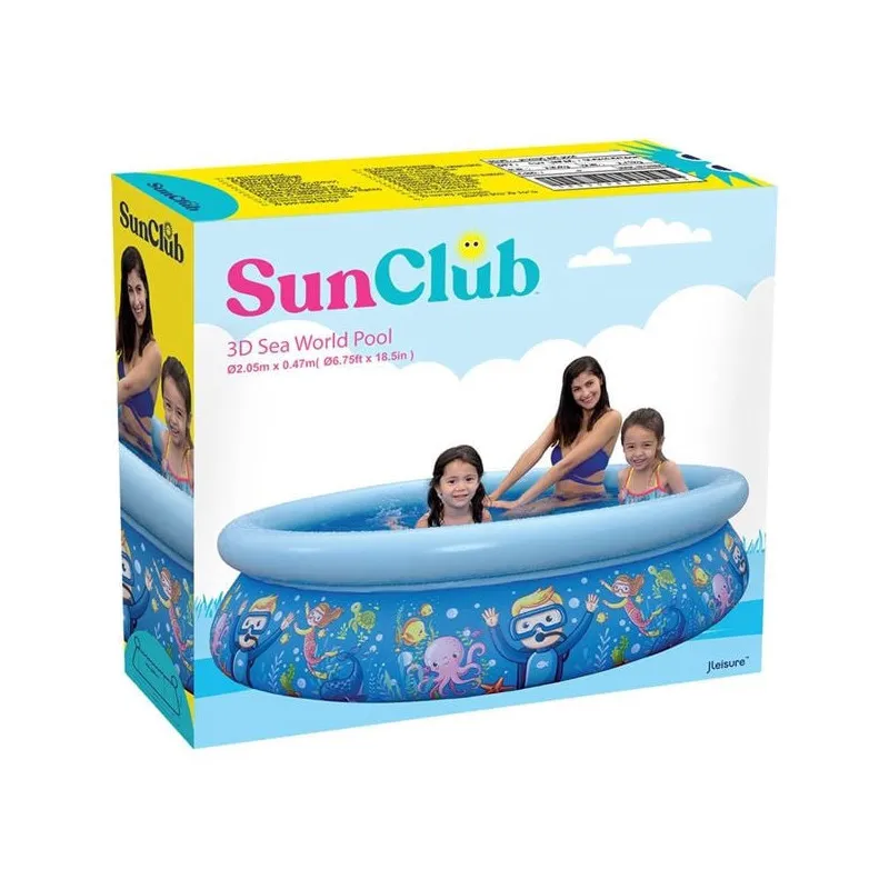 Piscina pentru Copii Lumea Marina cu Scafandri Ø2.05x0.47m - Bestway