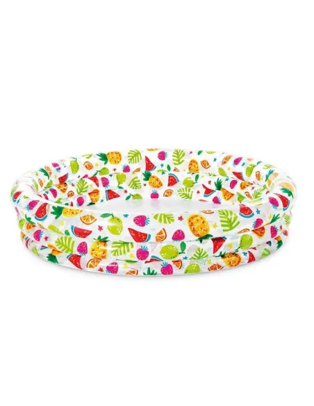 Piscina copii model Flamingo si fructe 122x25cm