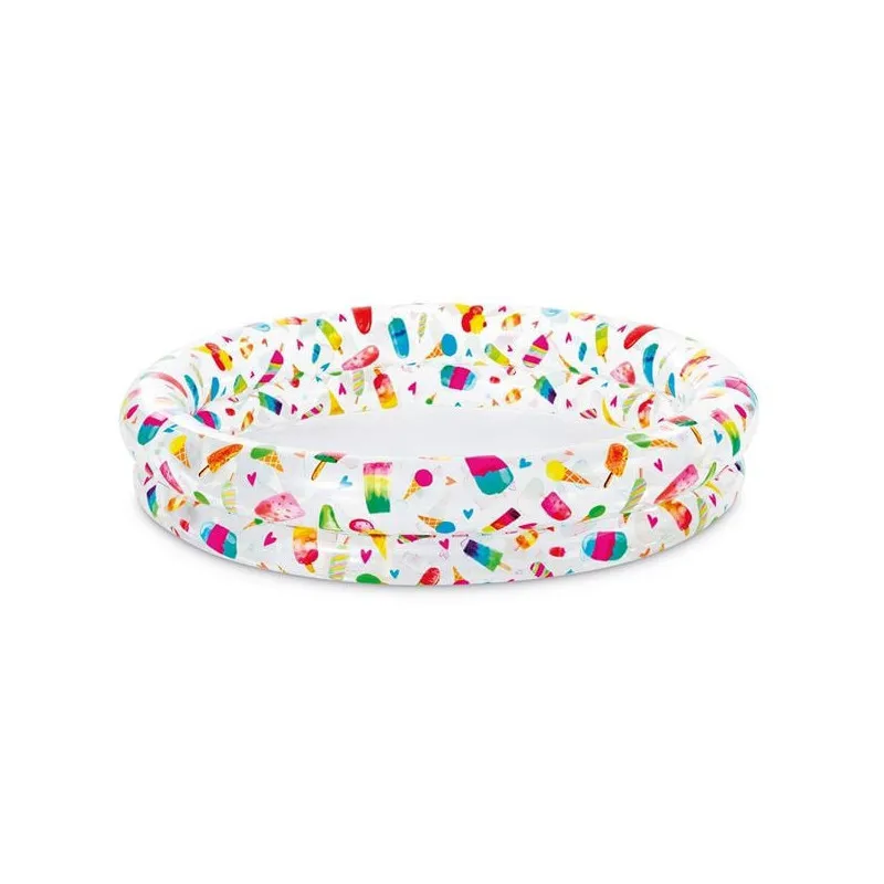 Piscina copii model Flamingo si fructe 122x25cm