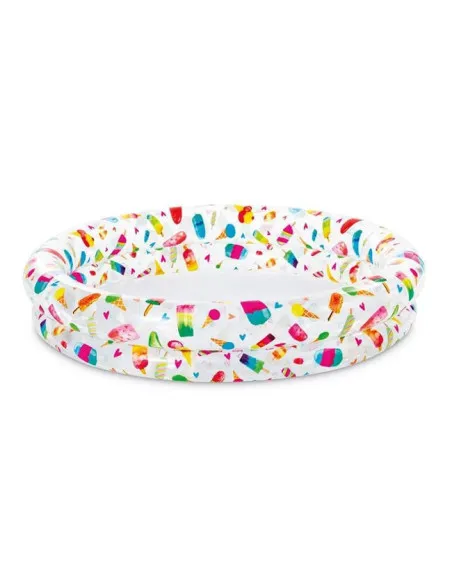 Piscina copii model Flamingo si fructe 122x25cm