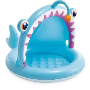 Piscina copii model pestisor 127x102x86cm bleu