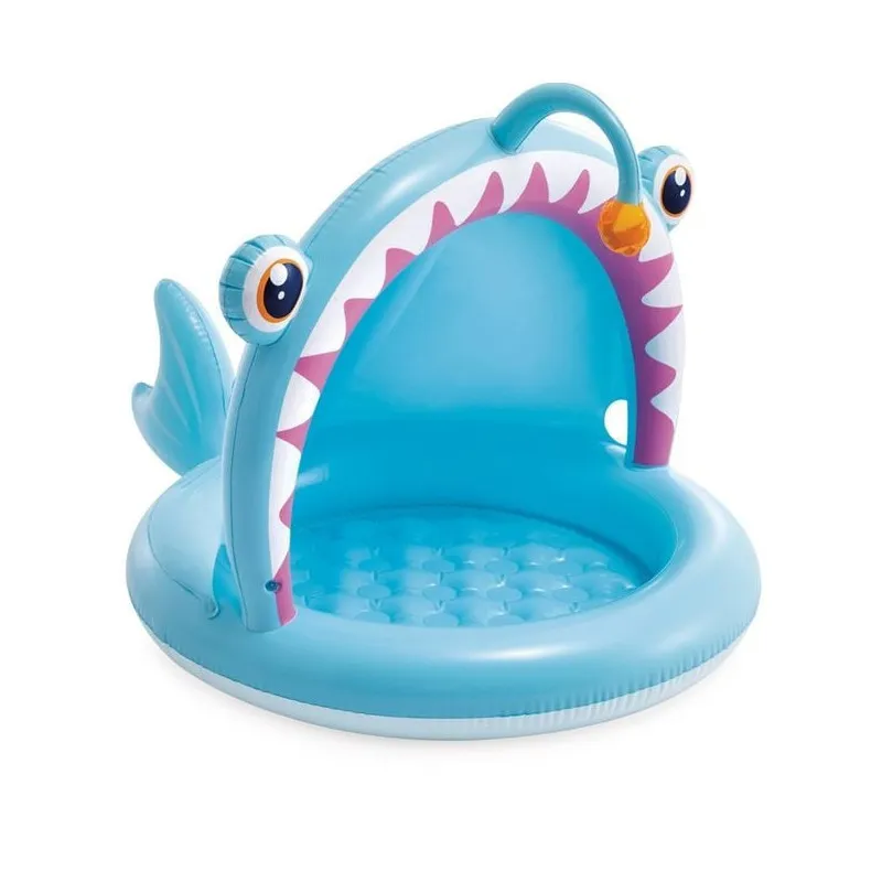 Piscina copii model pestisor 127x102x86cm bleu