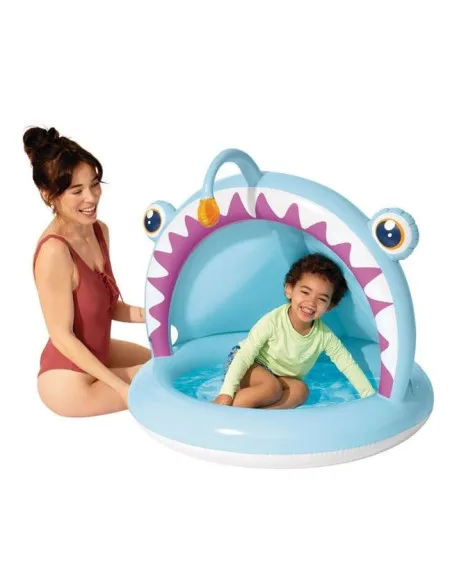 Piscina copii model pestisor 127x102x86cm bleu