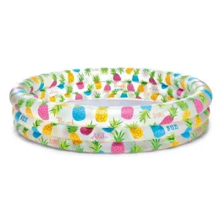 Piscină Gonflabilă Intex cu Model Fructe pentru Copii, Ø132 x 28 cm