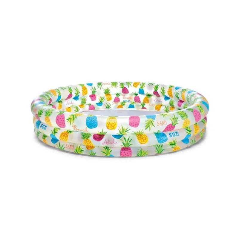 Piscină Gonflabilă Intex cu Model Fructe pentru Copii, Ø132 x 28 cm