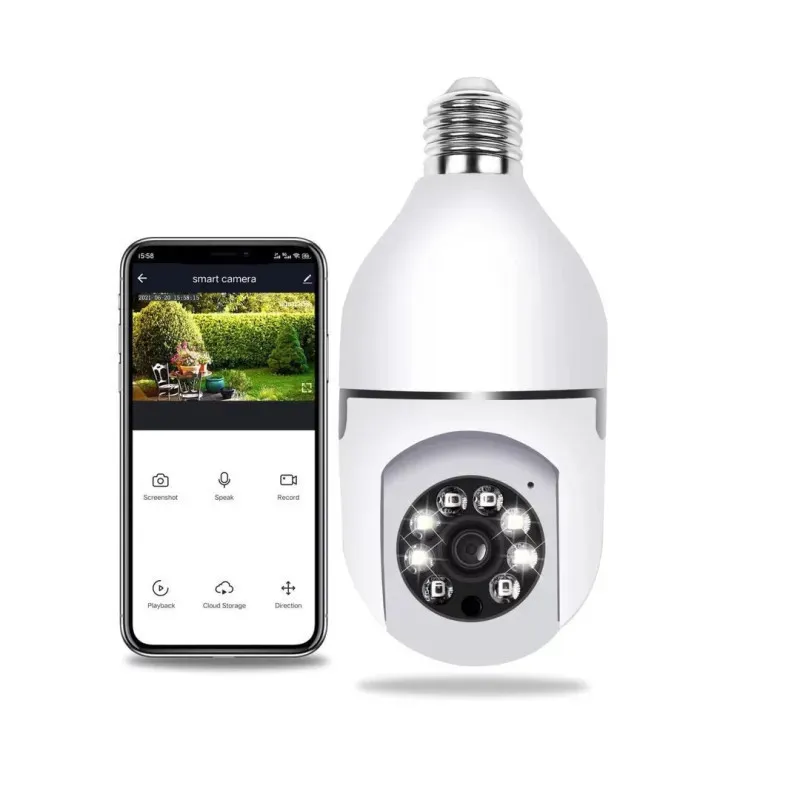 Cumpara Camera de supraveghere in bec, Wi-Fi IP