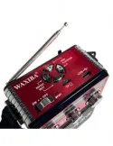 Radio multifunctional dotat cu lanterna Waxiba