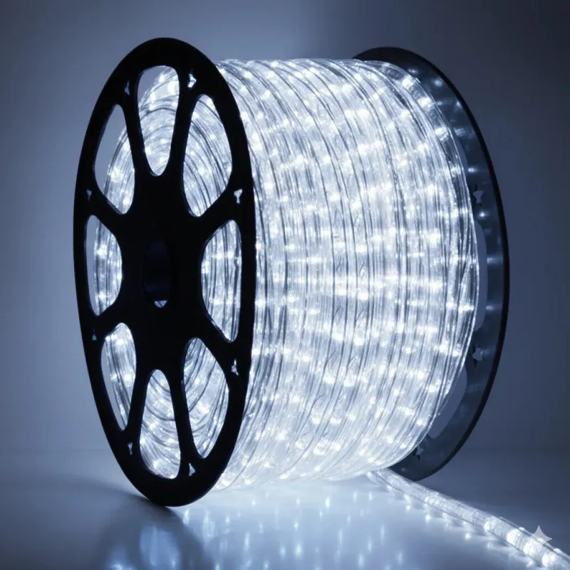 Instalatie tip furtun luminos cu led, 10m