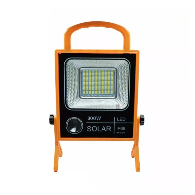 Proiector LED 304 LED SMD 300W cu incarcare solara