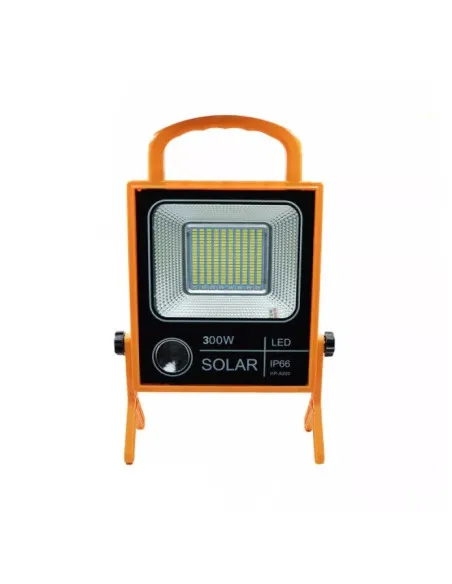 Proiector LED 304 LED SMD 300W cu incarcare solara