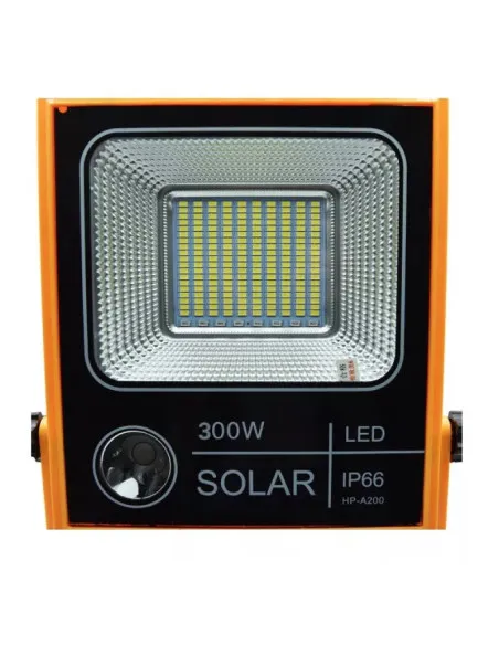 Proiector LED 304 LED SMD 300W cu incarcare solara