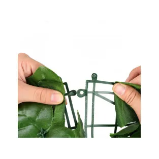 Cumpara Gard artificial verde cu frunze 2