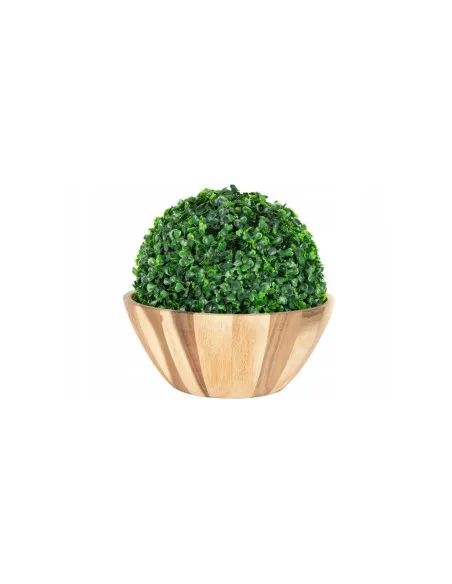 Sfera artificiala de cimisir, 23 cm verde