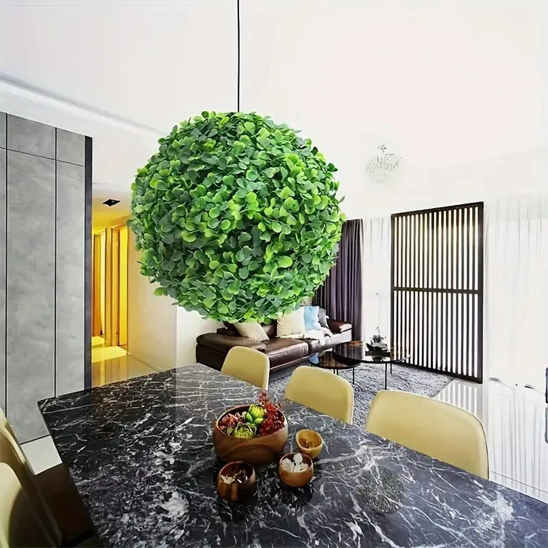 Sfera artificiala de cimisir, 23 cm verde