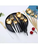 Set 4 tacamuri DeLuxe Roz / Turcoaz, 28.3 x 14.7