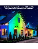 Lumini Permanente Exterior INZIDOL RGB 100FT IP67 App