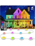 Lumini Permanente Exterior INZIDOL RGB 100FT IP67 App