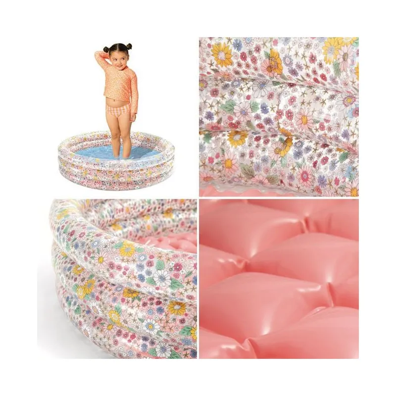 Piscină gonflabilă model floral 86 x 25 cm