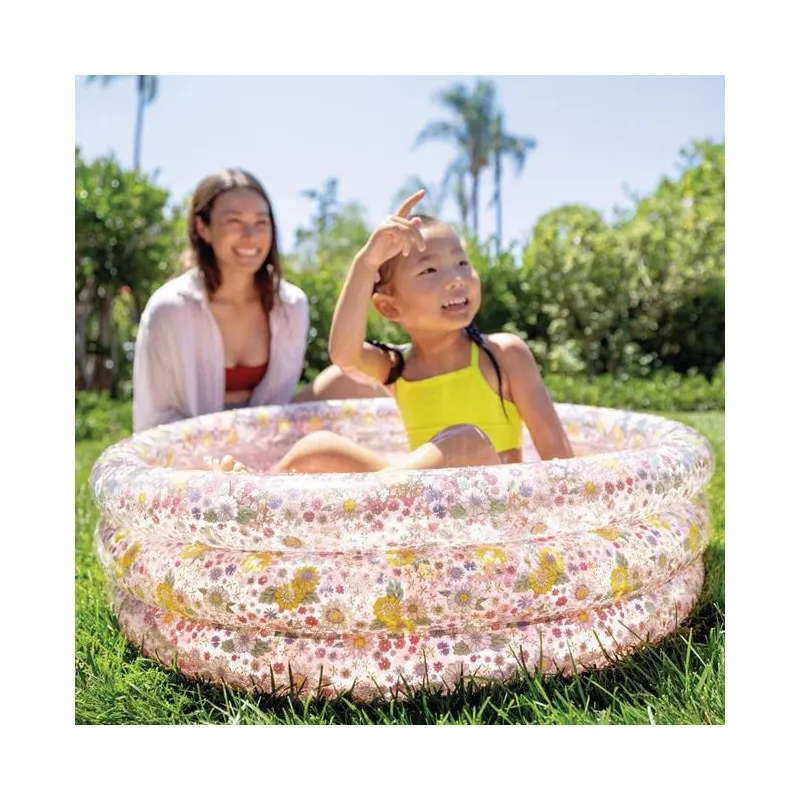 Piscină gonflabilă model floral 86 x 25 cm