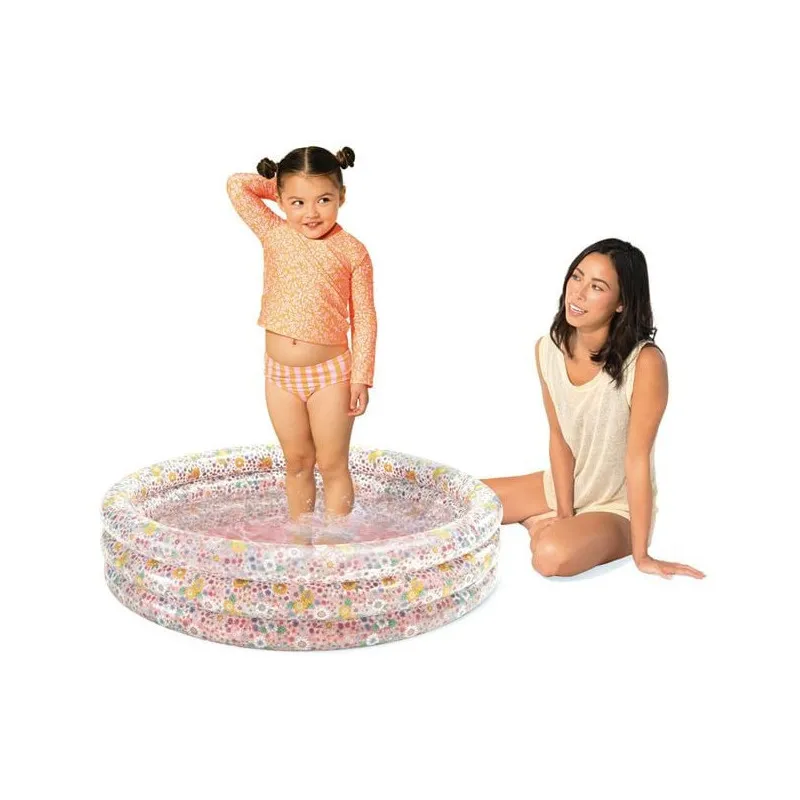 Piscină gonflabilă model floral 86 x 25 cm