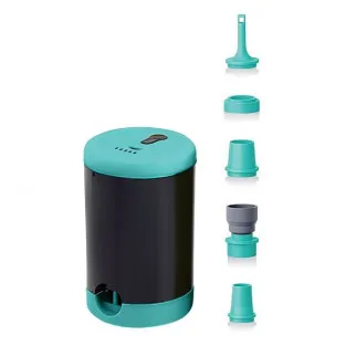 Pompă de Umflat Portabilă cu USB și 5 Supape Incluse