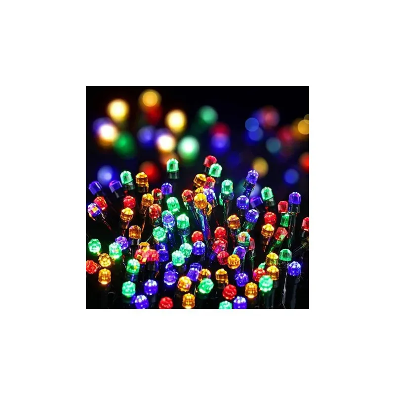 Instalatie LED rola, 100m , 600 LED-uri mari tip diamant, diverse culori