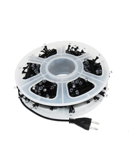 Instalatie LED rola, 100m , 600 LED-uri mari tip diamant, diverse culori