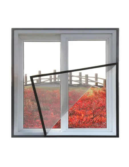 Set 2 plase anti-insecte magnetice pentru fereastra 150x180cm