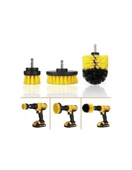 Cumpara Set 3 perii curatare cu adaptor pentru