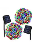 Set 2 x Instalatie LED pentru exterior cu incarcare solara