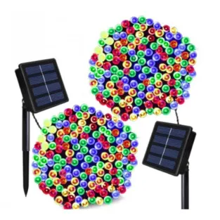 Set 2 x Instalatie LED pentru exterior cu incarcare solara 2