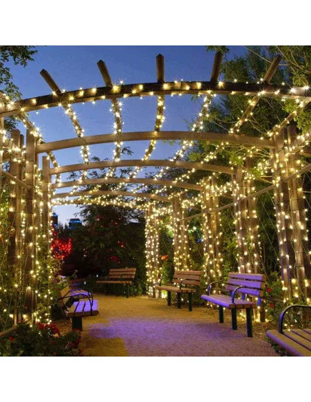 Set 2 x Instalatie LED pentru exterior cu incarcare solara