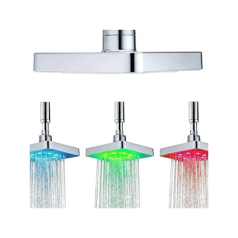 Para de dus XXL cu LED si senzor de temperatura