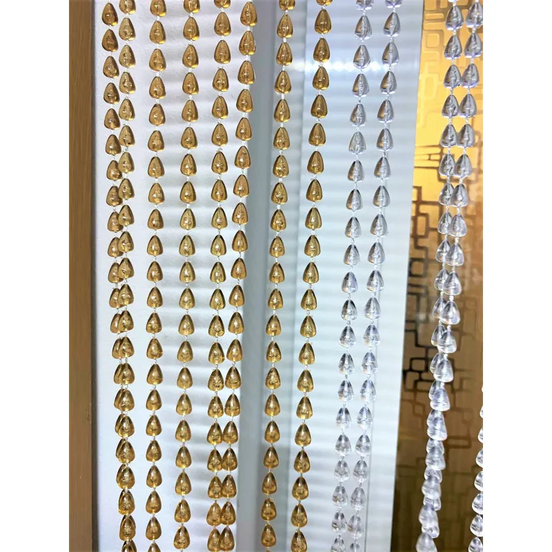 Perdea Muste, Plastic, PVC, cu Bara
