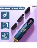 Uscator 3 in 1 Profesional de Par 3 accesorii incluse, 1200W
