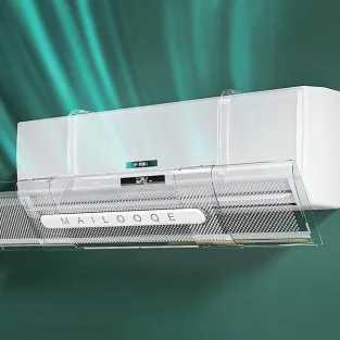 Deflector Aer Condiționat Transparent, Reglabil 53-94 cm, Lățime 18 cm 2