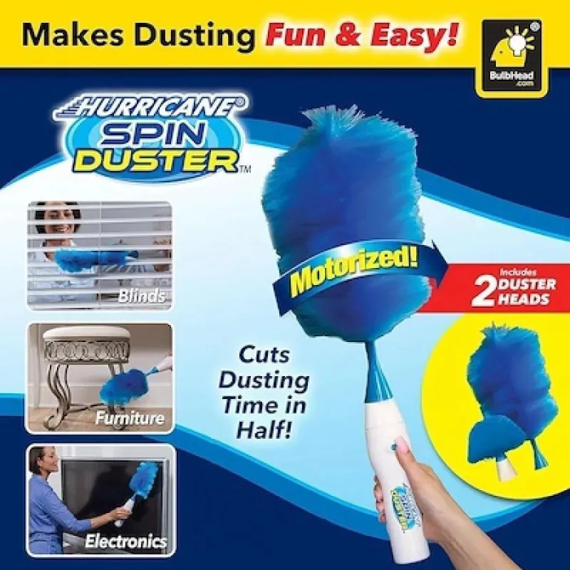 Pamatuf electric de praf, antistatic, Hurricane