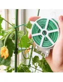 Set 3 x rola cu sfoara de plastic pentru legat plante 50 M